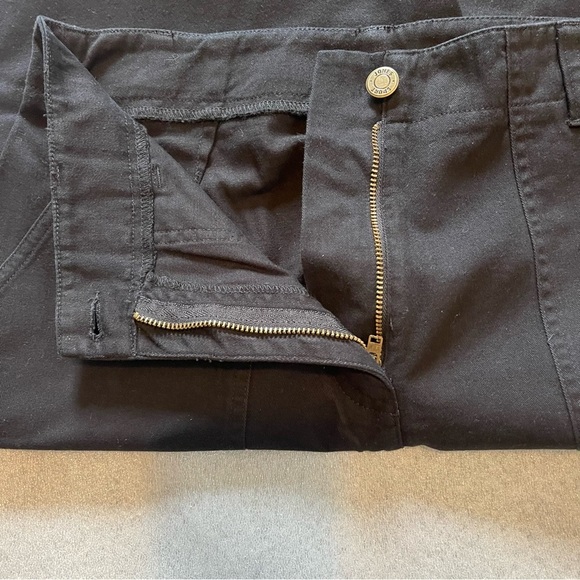 NWT Ann Taylor Wide Leg Black Crop Pants, Size 6 - Picture 6 of 12